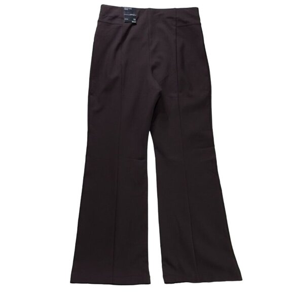 INC Women's Boot Leg Pants High Rise French Roast Rayon Blend Stretch Size 16 - Picture 5 of 11